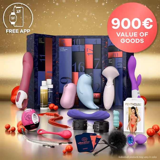Satisfyer Premium 2024 advent calendar contents, photograph 2 of 2