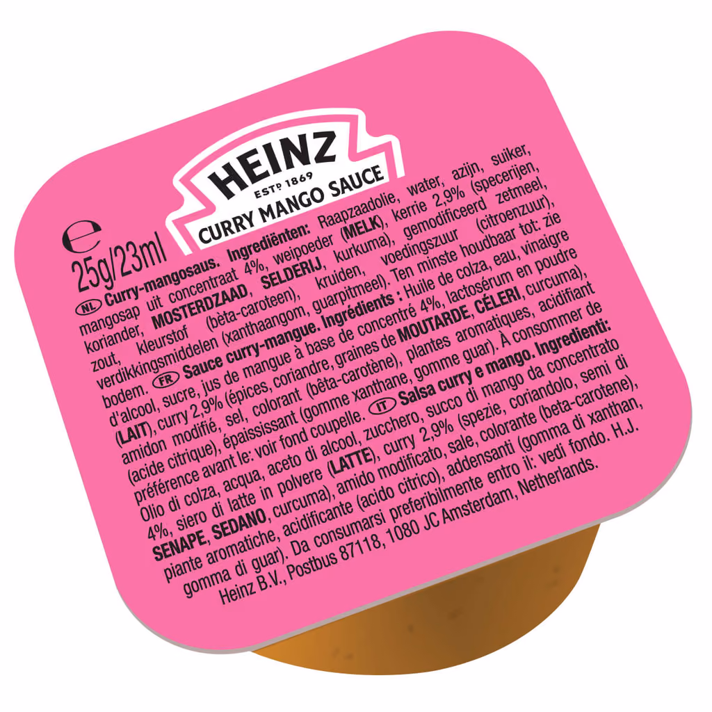Heinz Fruchtig-cremige Sauce mit Curry und Mango