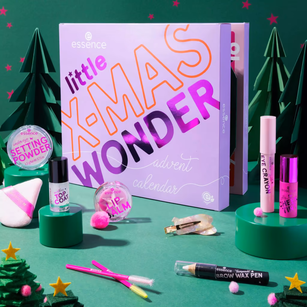 Essence little X-MAS WONDER 2025 advent calendar contents, photograph 5 of 6