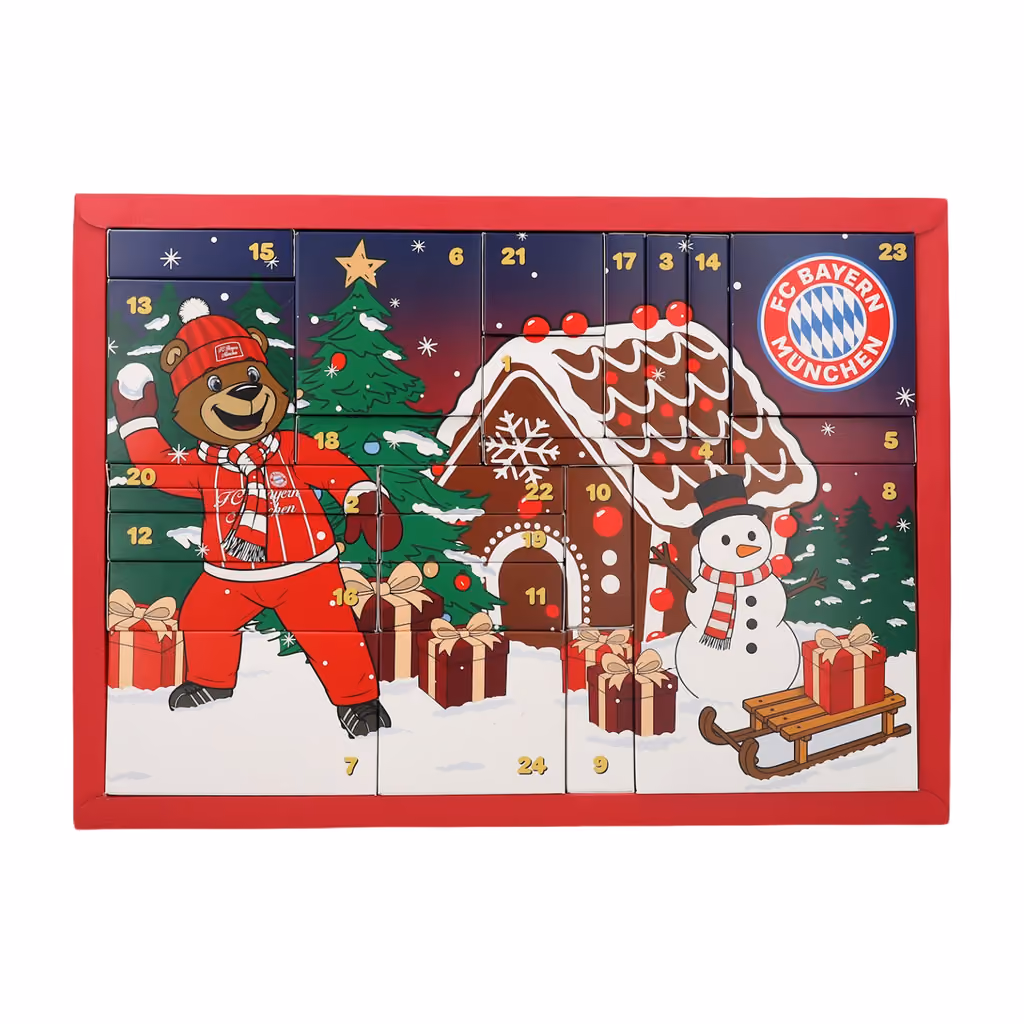 FC Bayern Kids' Advent Calendar 2026, FC Bayern advent calendar