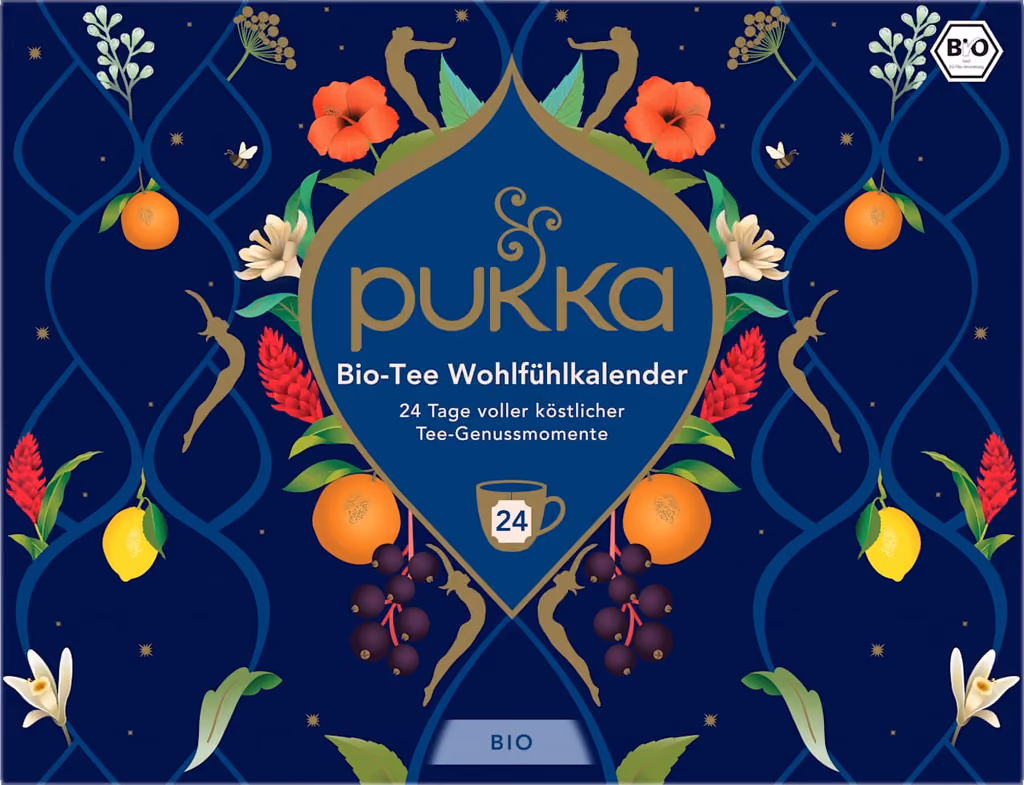 Pukka Organic Tea Advent Calendar 2026, Pukka advent calendar
