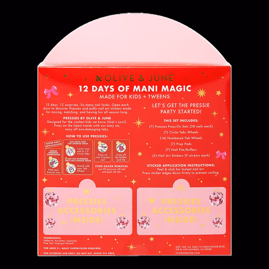 The back of the box with the contents panel