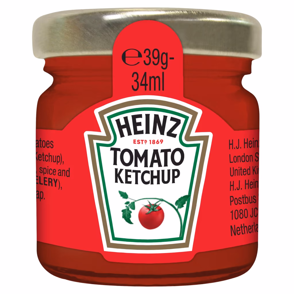 Heinz Tomaten Ketchup, glass jar