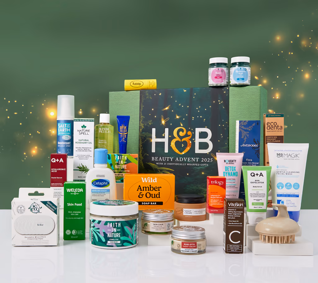 Holland & Barrett 2025 advent calendar contents, photograph 2 of 2