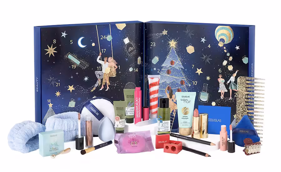 Douglas Collection Beauty advent calendar contents, photograph 1 of 1