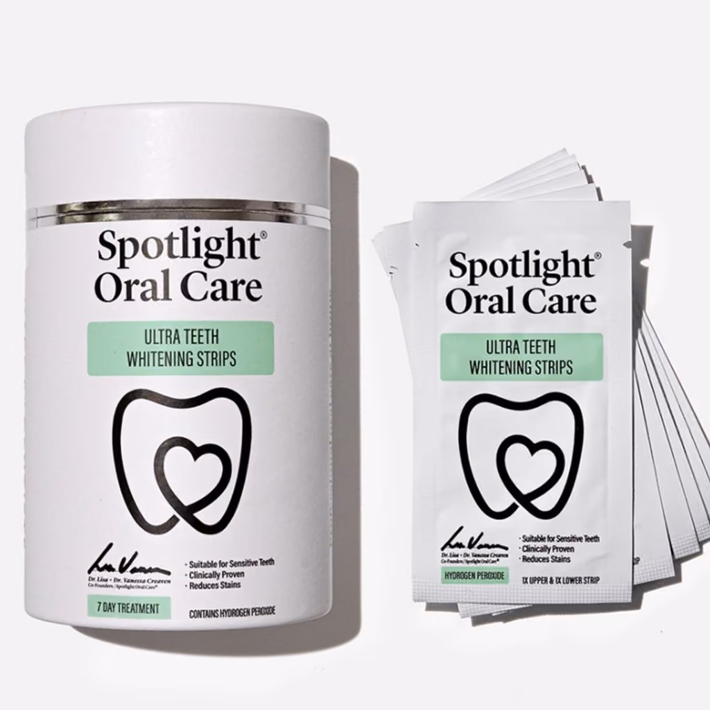 Spotlight Oral Care Ultra Teeth Whitening Strips, 7-day kit
