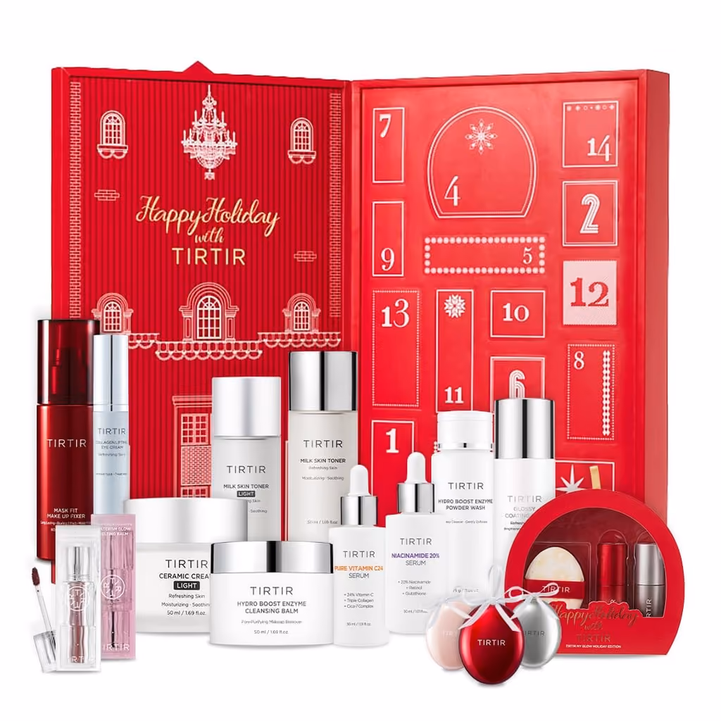 TIRTIR 2024 Makeup & Skincare advent calendar contents, photograph 1 of 1