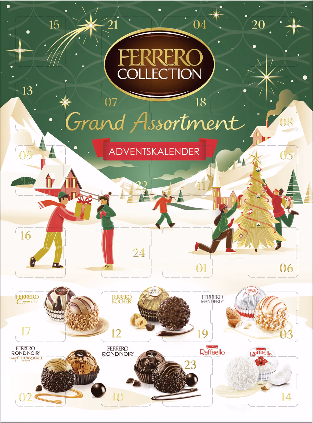 Ferrero Collection 2026, Ferrero advent calendar