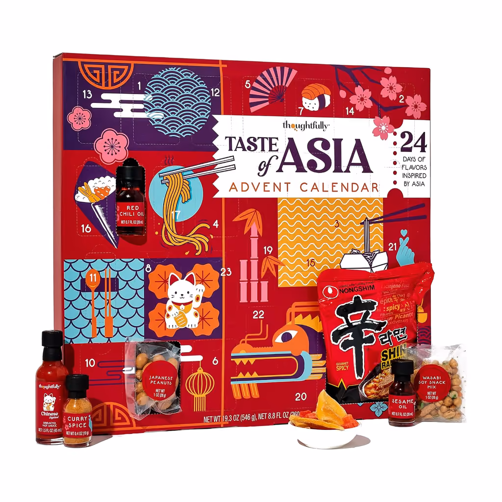 Thoughtfully Taste of Asia Advent Calendar 2026, Thoughtfully advent calendar