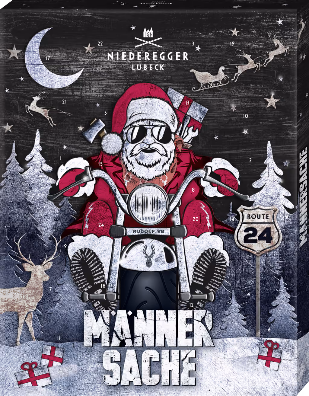 Niederegger Men's Advent Calendar 2026, Niederegger advent calendar
