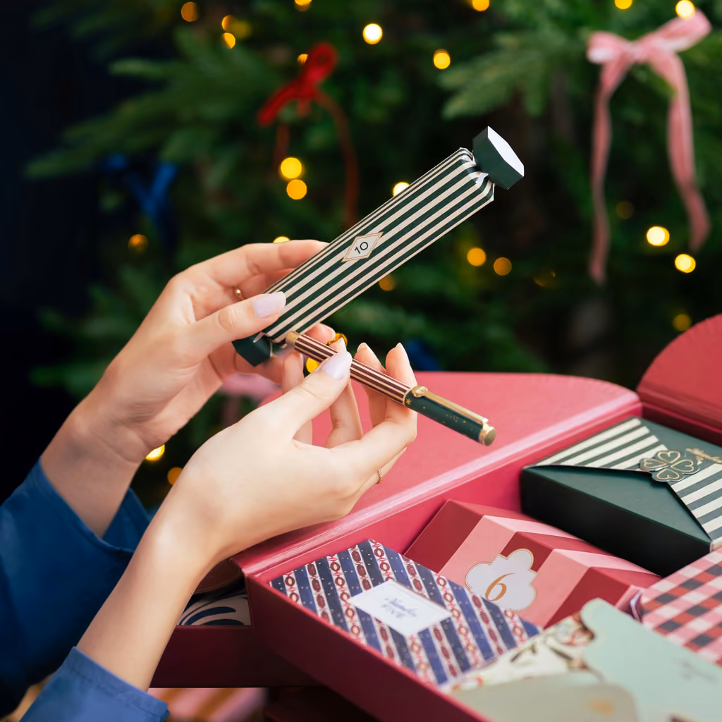 Papier 24 Days of Desk Delights advent calendar contents, photograph 2 of 4