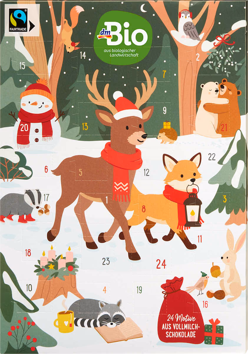 dmBio Schoko 2026, dmBio advent calendar