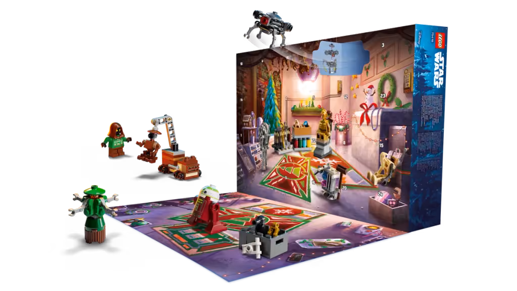 LEGO Star Wars 2025 advent calendar contents, photograph 3 of 3
