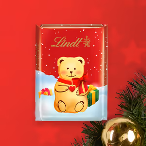 Lindt Teddy Milk Chocolate 2025 advent calendar contents, photograph 6 of 6