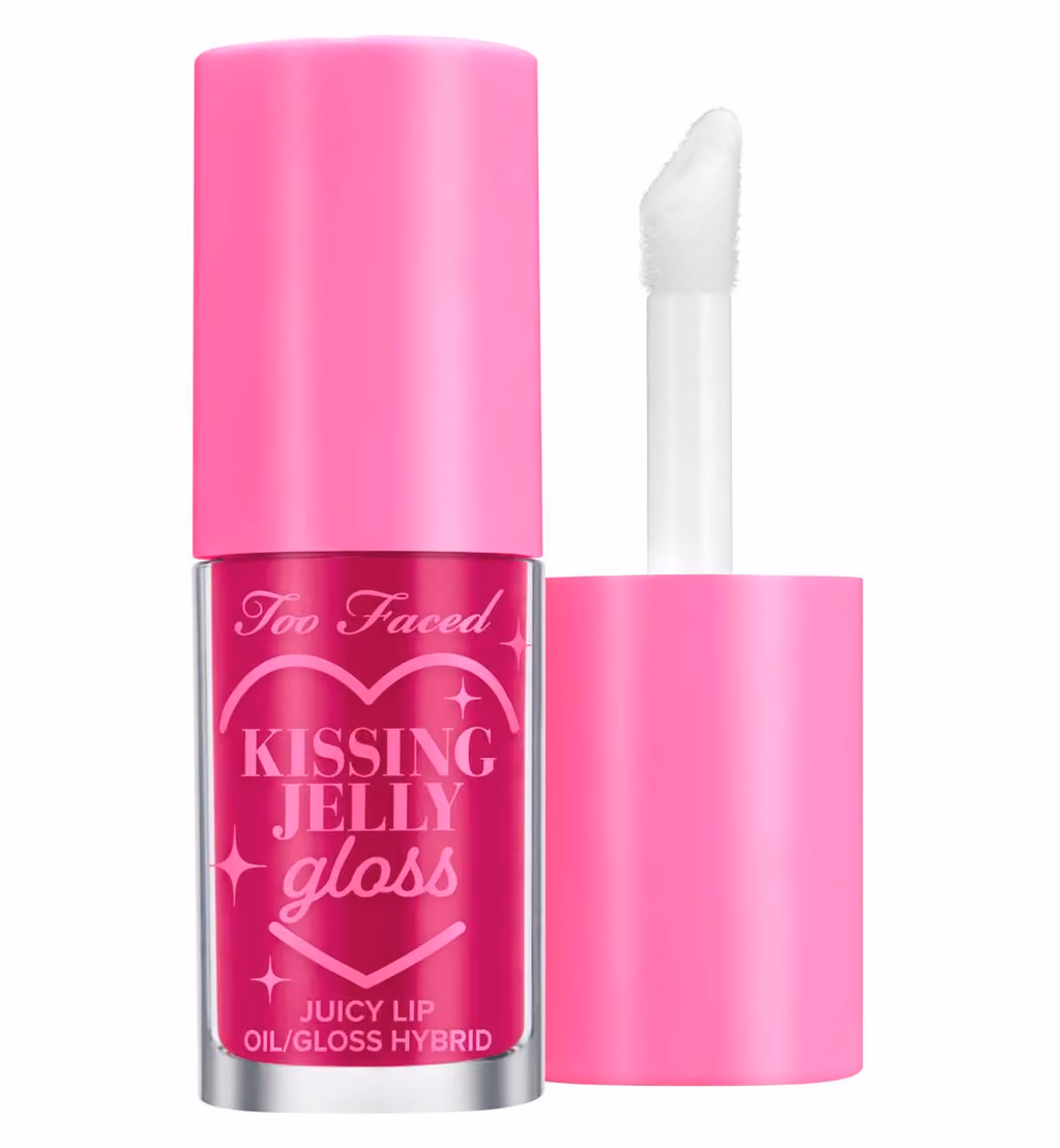 Too Faced Kissing Jelly Gloss Juicy Lip Oil, Pina Colada