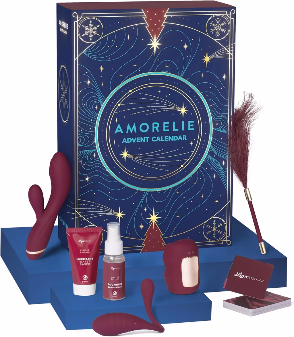 Amorelie Original 2024 advent calendar contents, photograph 2 of 2