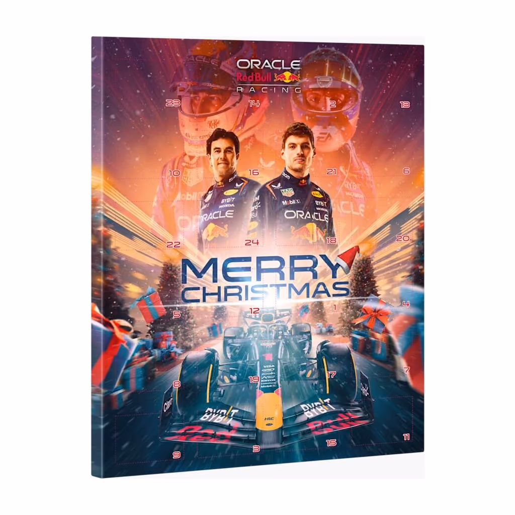 Red Bull Oracle Racing Chocolate, Red Bull advent calendar