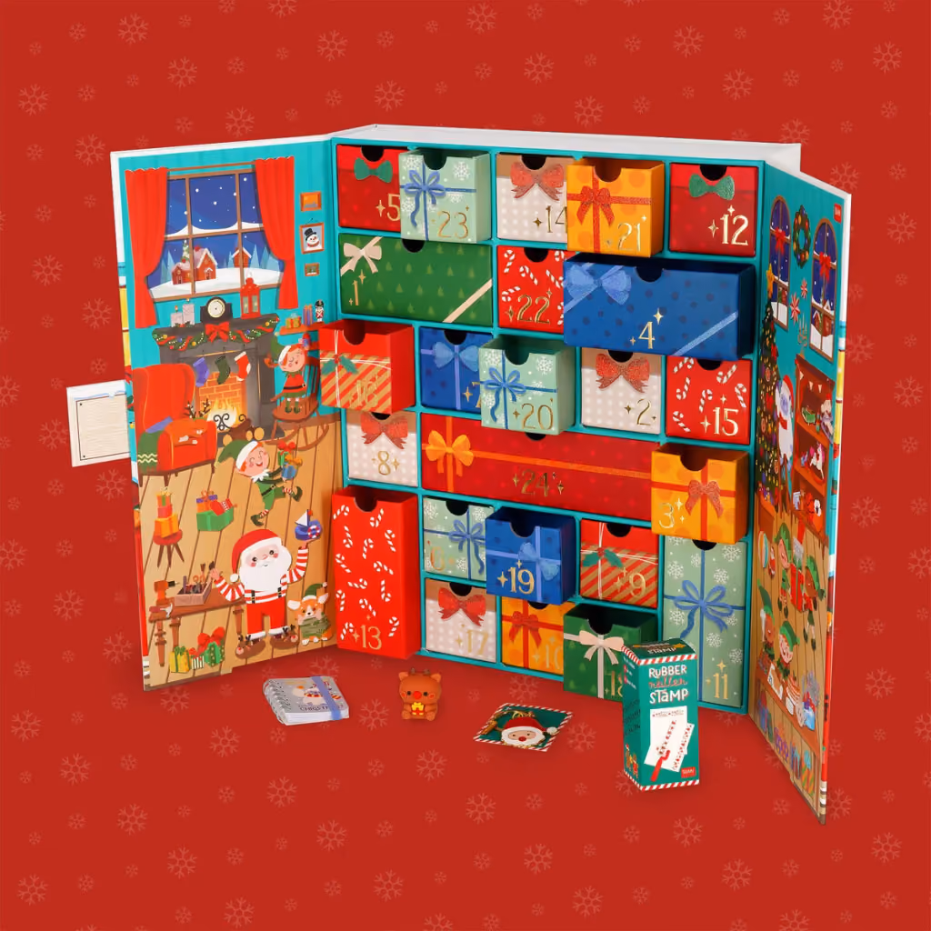 Legami 2024 advent calendar contents, photograph 1 of 1