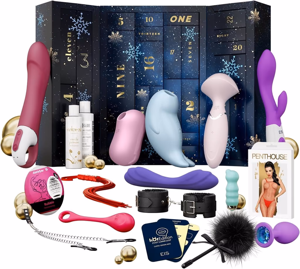 EIS Premium Erotic 2024 advent calendar contents, photograph 1 of 2