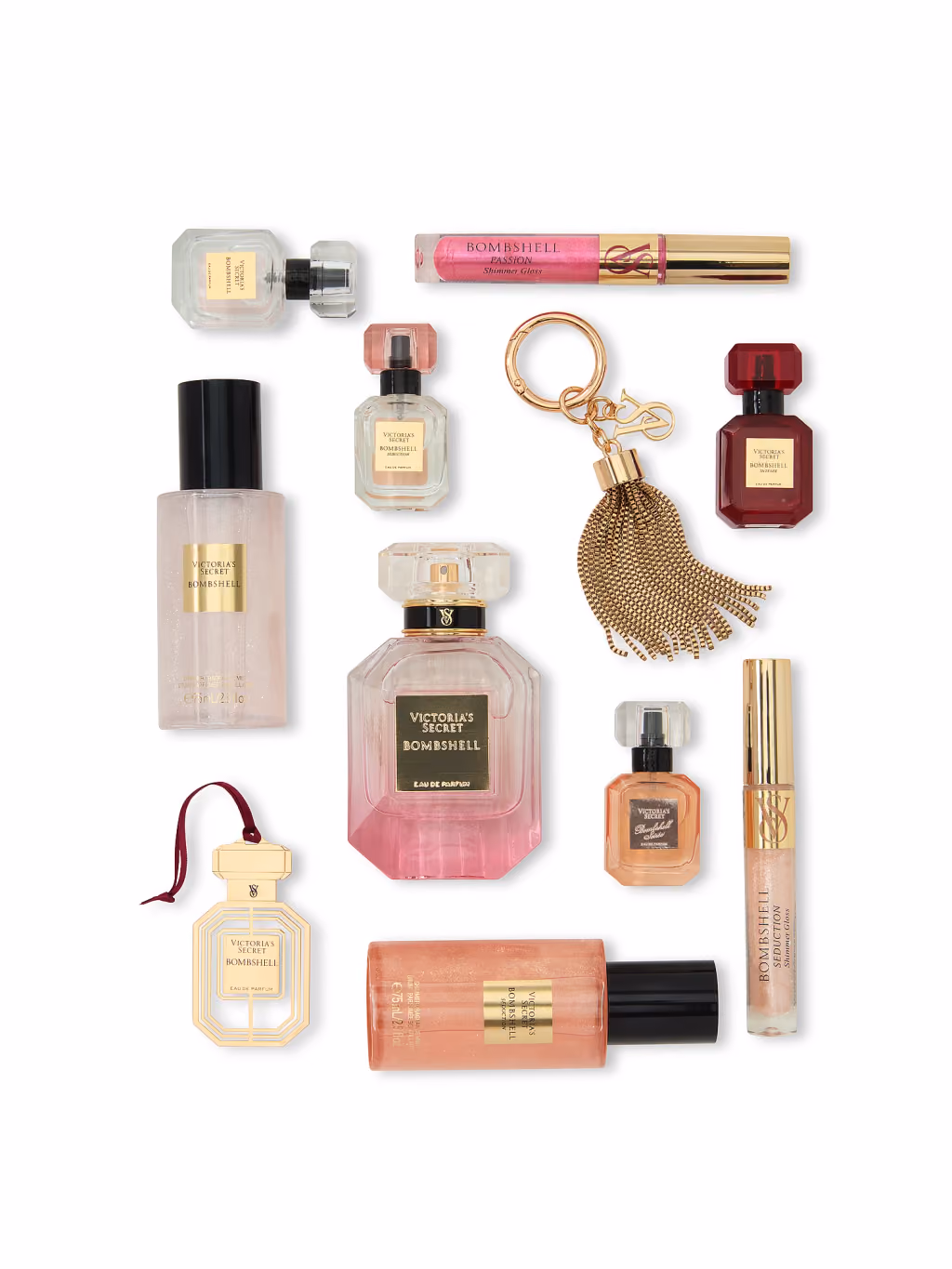 Victoria's Secret The Bombshell 2025 advent calendar contents, photograph 3 of 3