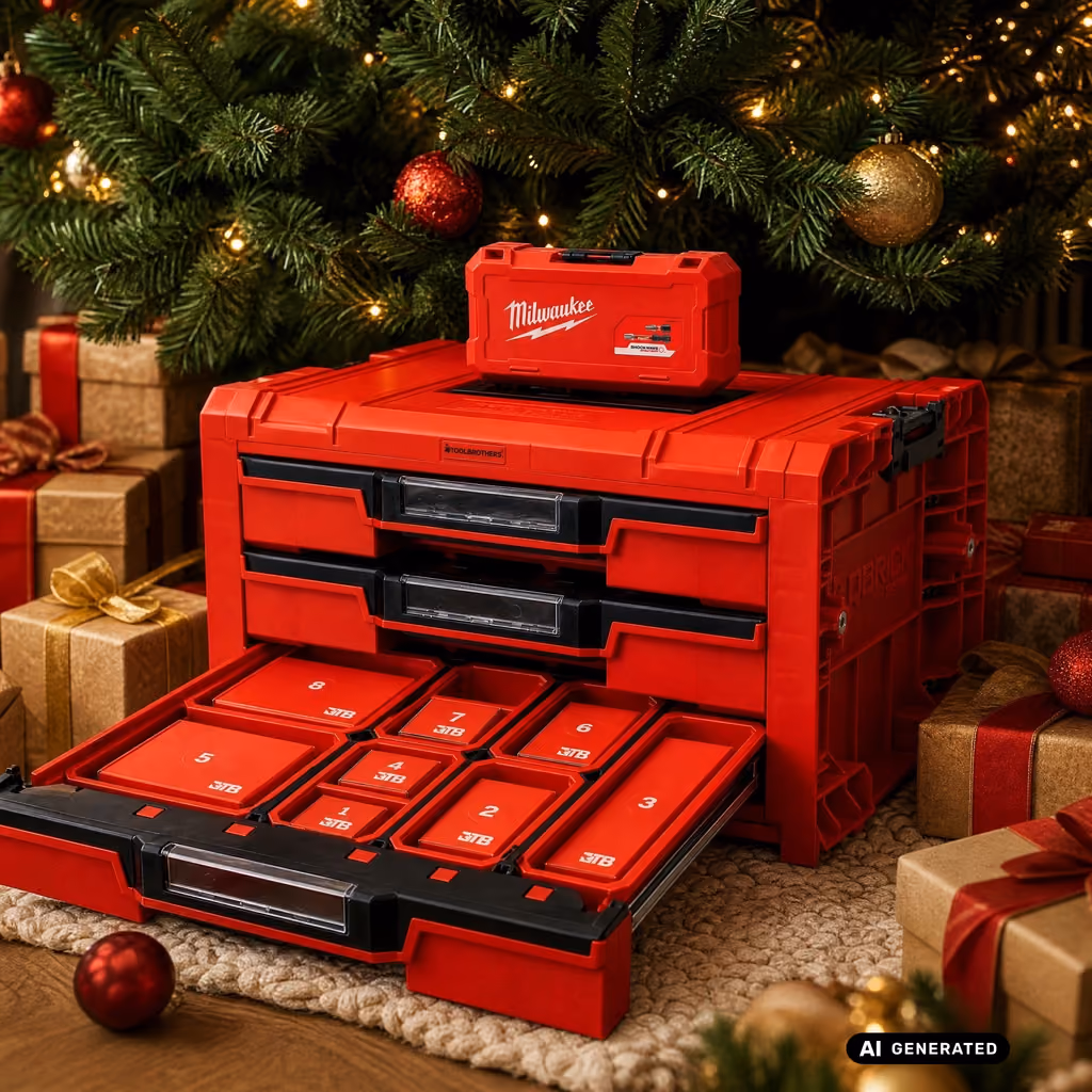Toolbrothers RHINO Limited Red Milwaukee Edition 2026, Toolbrothers advent calendar