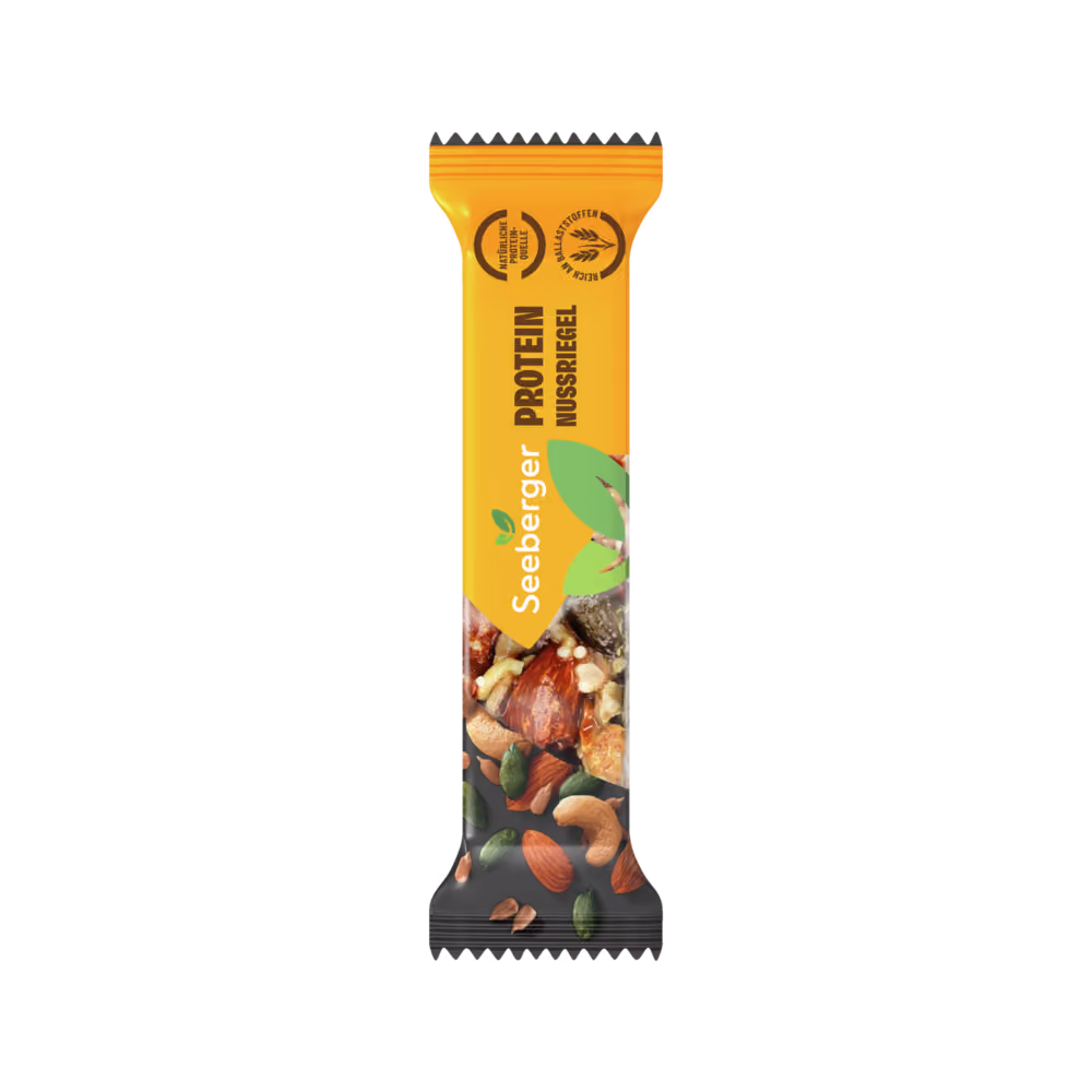 Seeberger Protein-Nussriegel