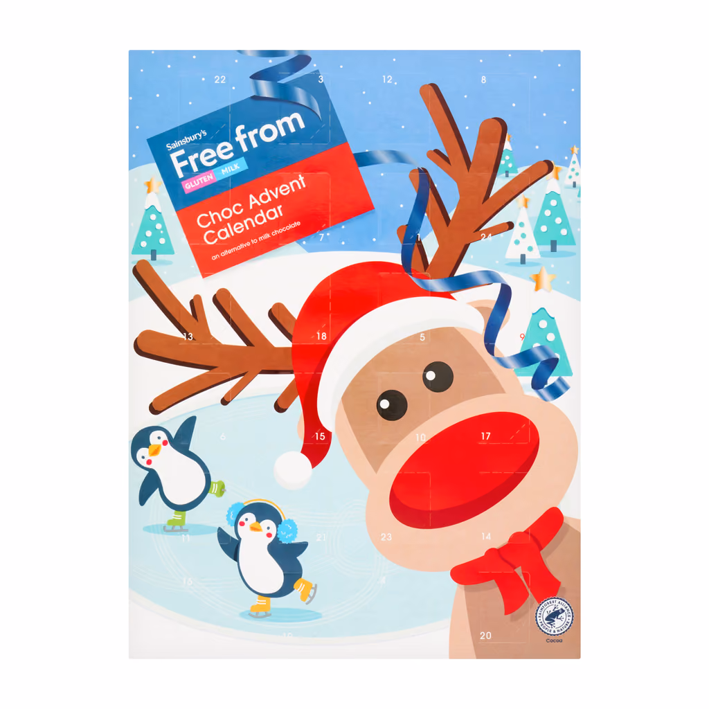 Sainsbury's Free From Choc 2026, Sainsbury's advent calendar