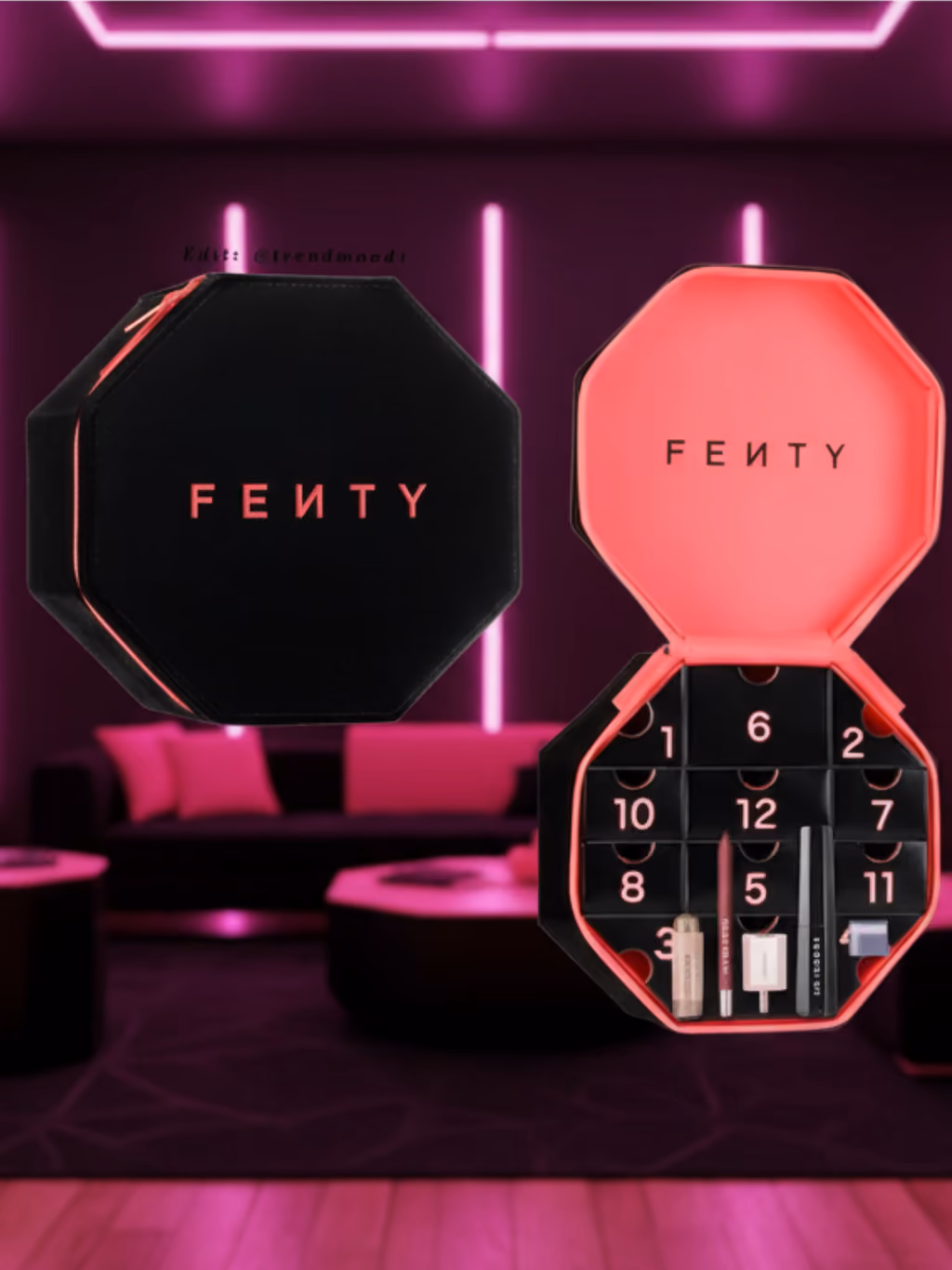 Our photograph of what is inside Fenty Beauty + Skin 2025