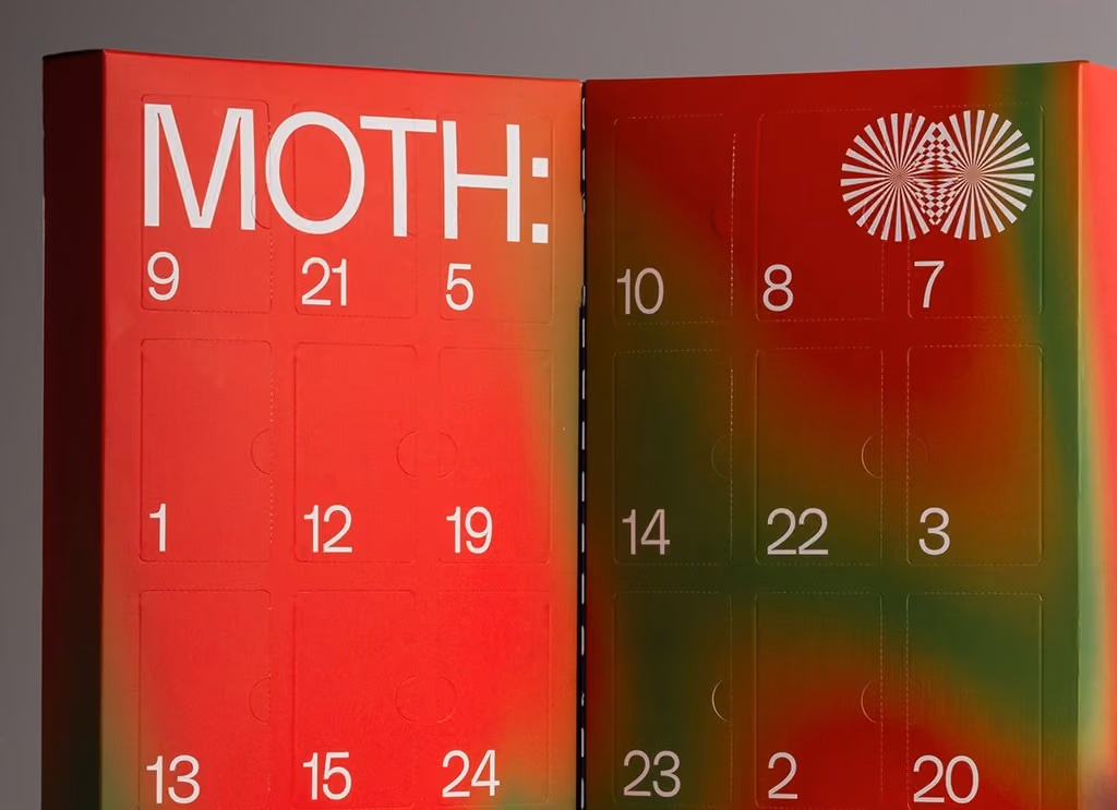 Moth Cocktail Advent Calendar 2026, Moth advent calendar