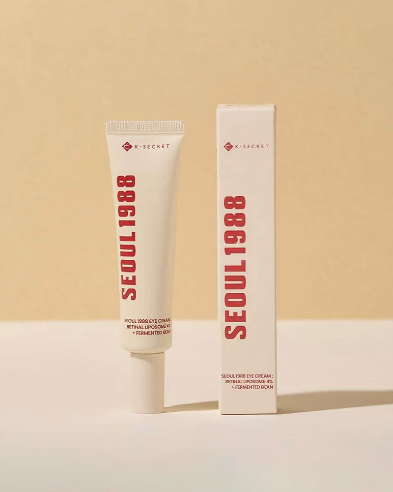 K-Secret SEOUL 1988 Eye Cream: Retinal Liposome 4% + Fermented Bean