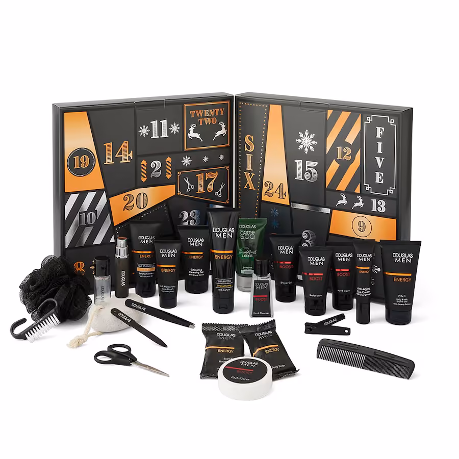 Douglas Collection Men advent calendar contents, photograph 1 of 1