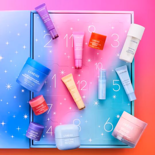 Manifest Glow: Best of Laneige Set advent calendar contents, photograph 2 of 2