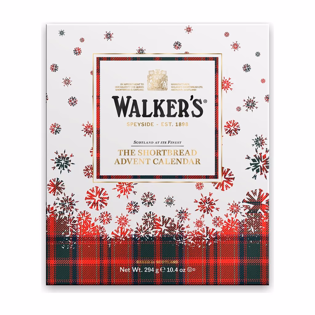 Walker’s 2024 Shortbread Cookies, Walkers advent calendar