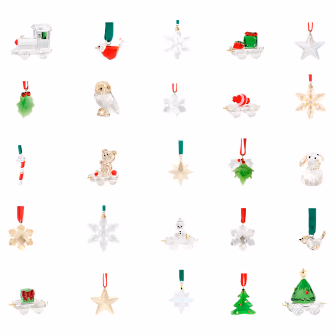 Swarovski Annual Edition 2024 advent calendar contents, photograph 2 of 2