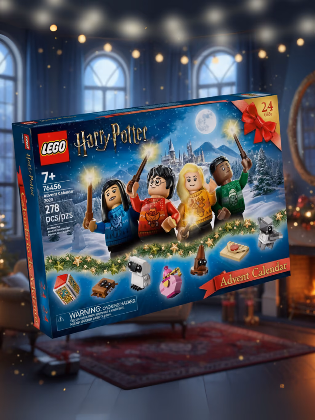 Our photograph of what is inside LEGO Harry Potter 2025