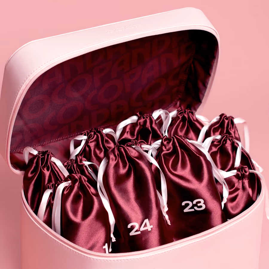 Cocopanda Beauty 2025 advent calendar contents, photograph 1 of 4