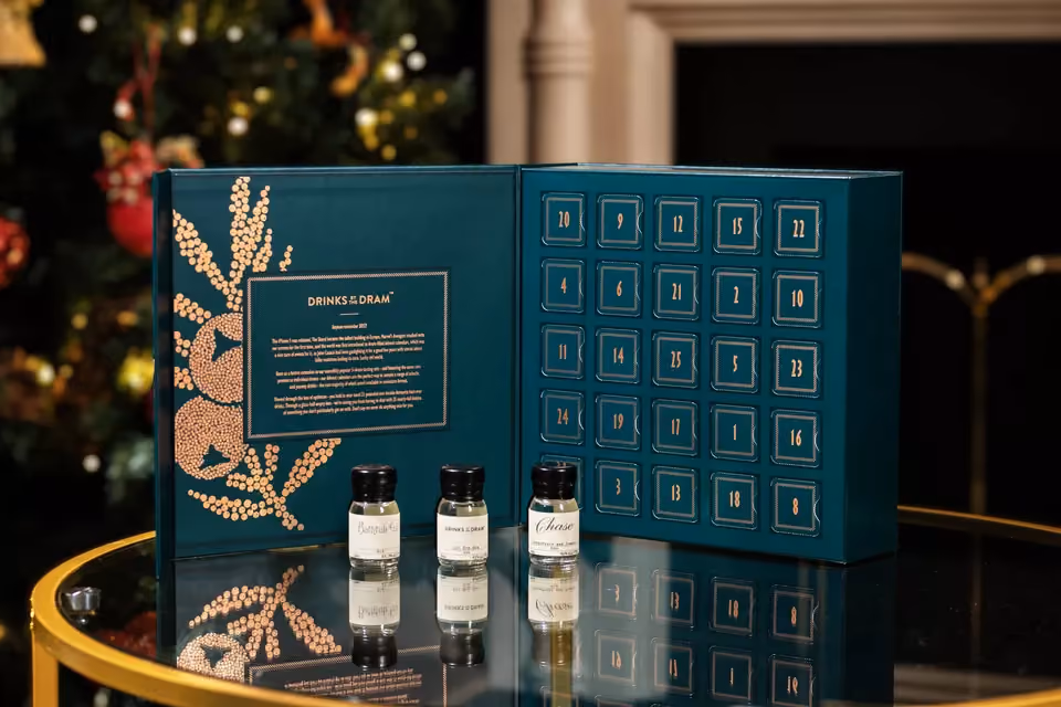 Gin 25 Day Hard To Find advent calendar contents, photograph 1 of 1