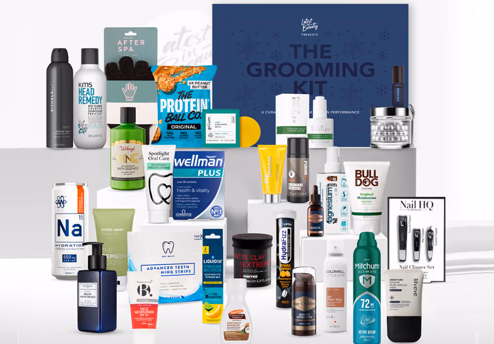 Latest in Beauty The Grooming Kit Advent Edition 2026, Latest in Beauty advent calendar