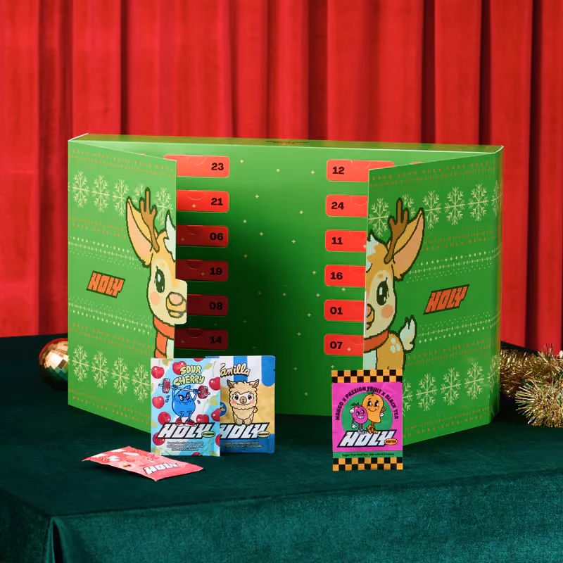 HOLY Starter (without Energy) advent calendar contents, photograph 1 of 1