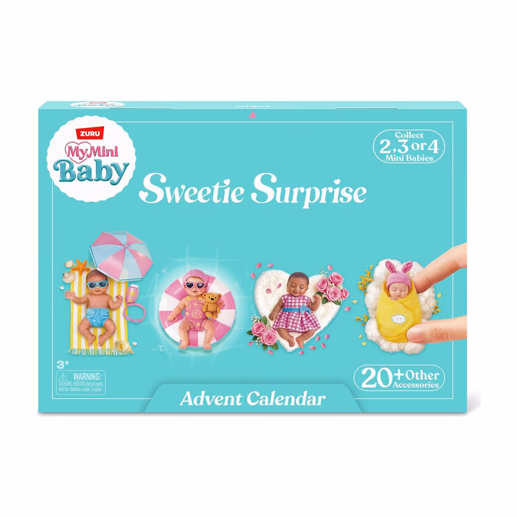 ZURU My Mini Baby Sweetie Surprise Advent Calendar 2026, ZURU advent calendar