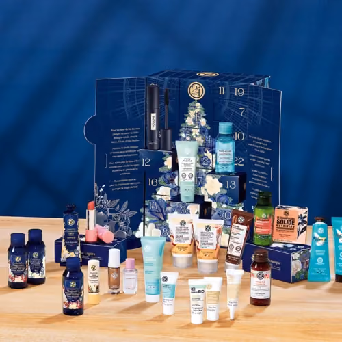 Yves Rocher 2024 advent calendar contents, photograph 1 of 1