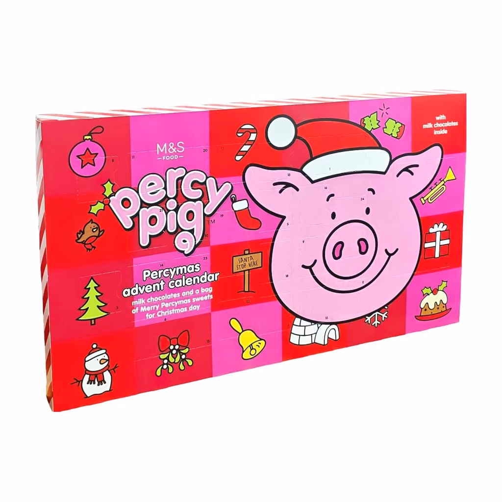M&S Percy Pig Milk Chocolates, M&S advent calendar