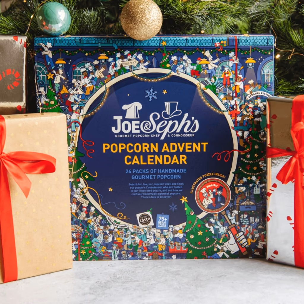 Joe & Seph's Find Joe and Seph Popcorn Advent Calendar 2026, Joe & Seph's advent calendar