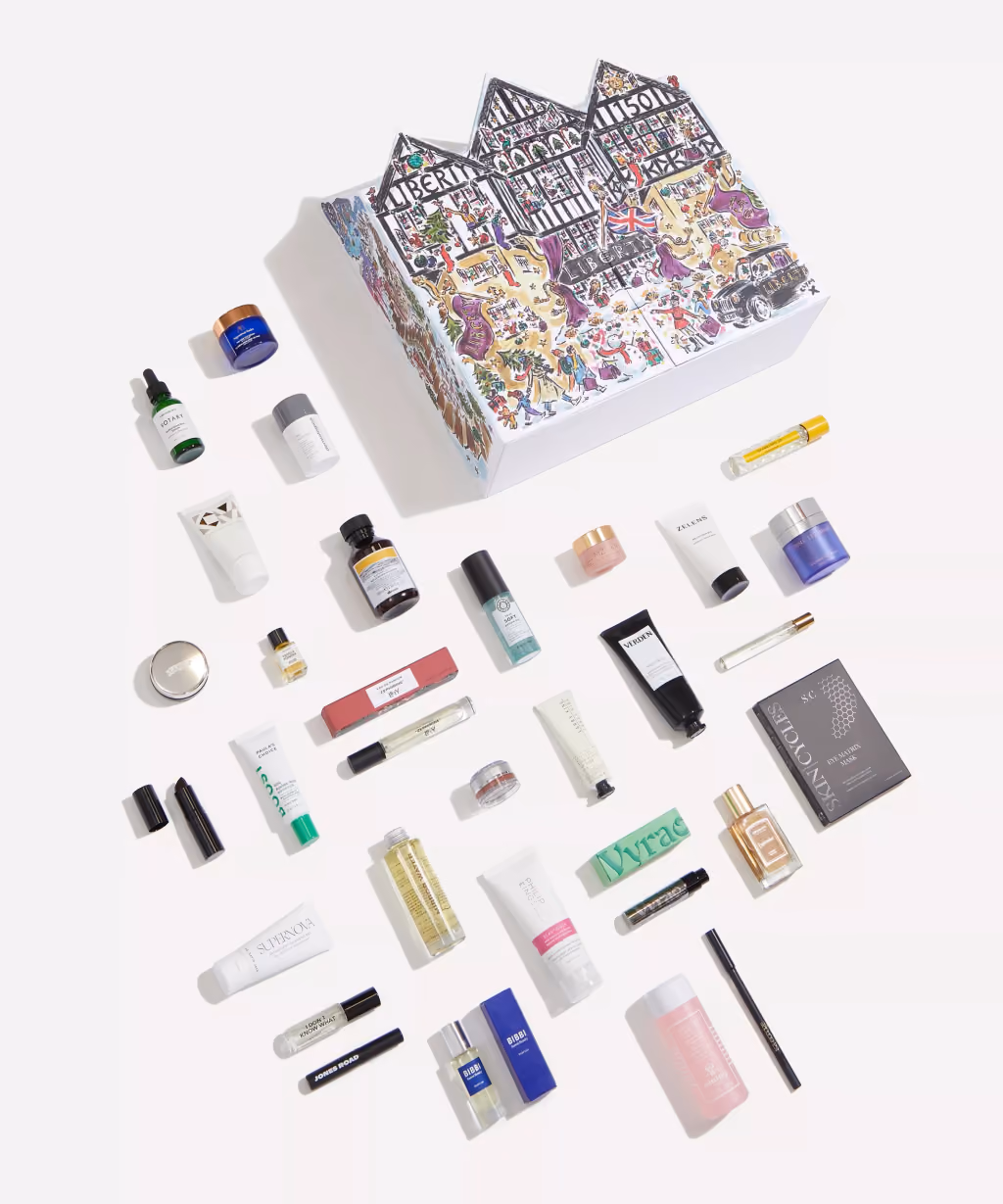 Liberty 2025 advent calendar contents, photograph 2 of 3