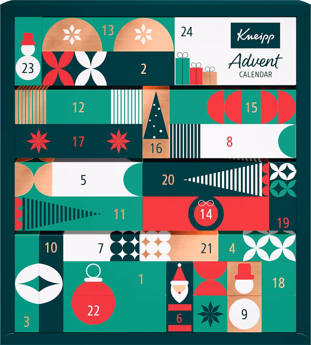 Kneipp 2026, Kneipp advent calendar