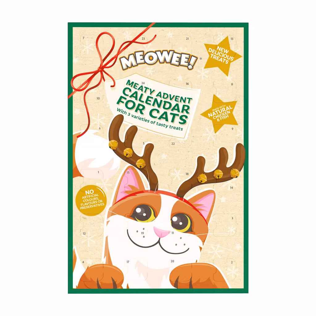 Meowee! Meaty Advent Calendar for Cats 2026, Meowee! advent calendar
