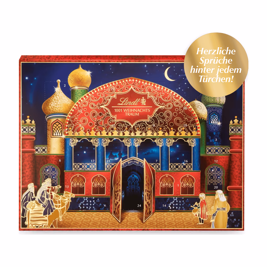 Lindt 1001 Weihnachtstraum 2026, Lindt advent calendar