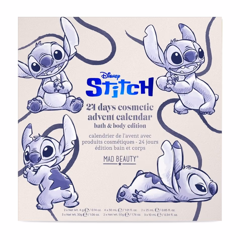Disney Stitch Denim 24 Day Mad Beauty — Disney advent calendar