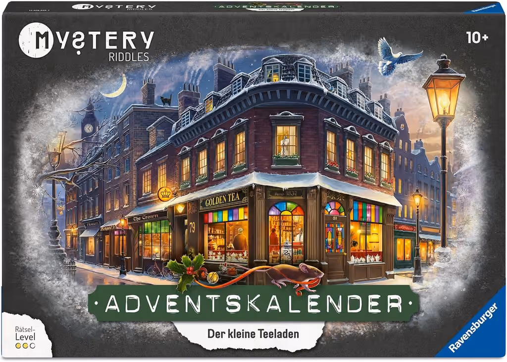 Ravensburger Mystery Der kleine Teeladen Advent Calendar 2026, Ravensburger advent calendar