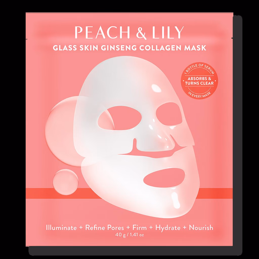 Peach & Lily Glass Skin Ginseng Collagen Mask